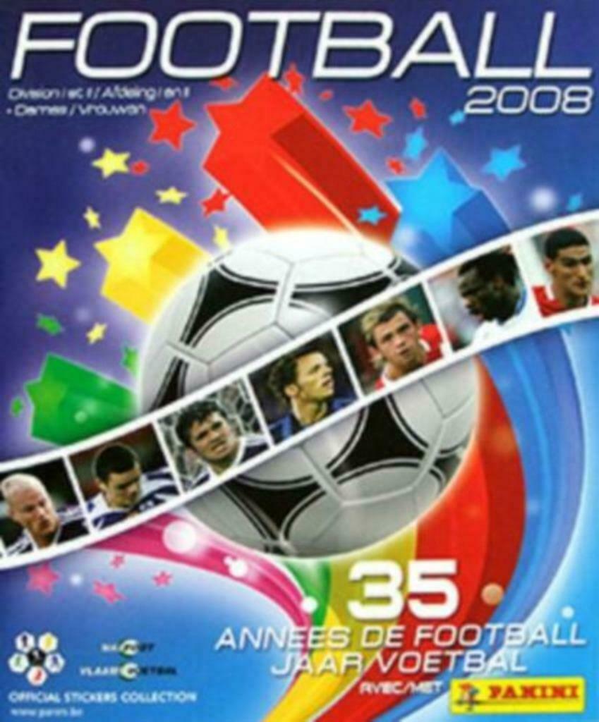 Jupiler Pro League 2008 - album vide (rempli à 22 %), Hobby en Vrije tijd, Ophalen of Verzenden, Nieuw, Boek of Catalogus