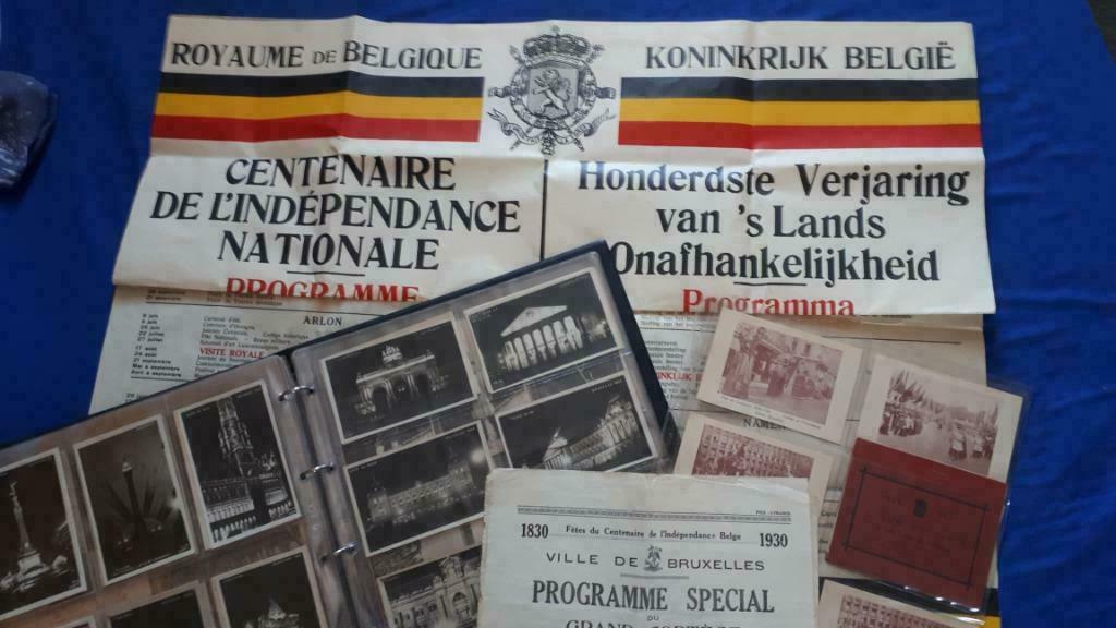 Bruxelles 1930 commémoration du centenaire de l'indépendance, Collections, Enlèvement, Bruxelles (Capitale)