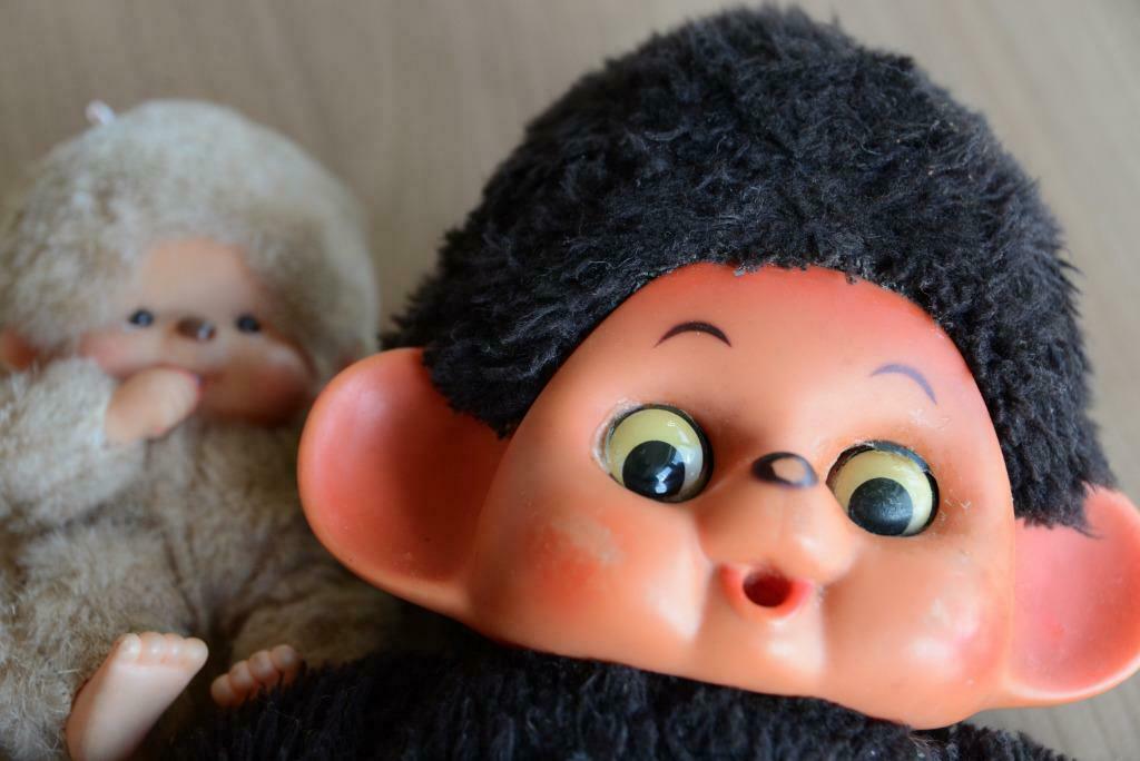Grote bruine Monchichi., Kinderen en Baby's, Ophalen of Verzenden, Gebruikt, Overige typen