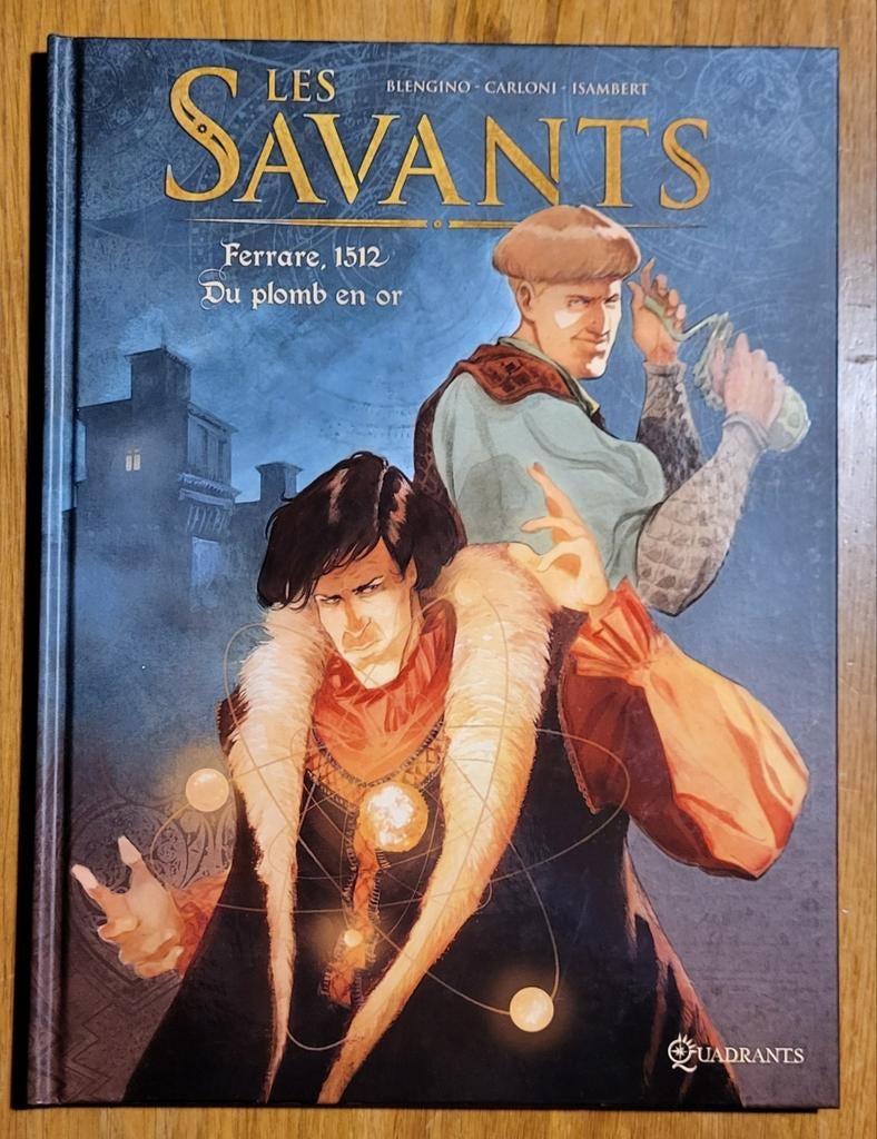 Les Savants T1 eo Carloni et Blengino, Enlèvement ou Envoi, Une BD, Utilisé, Carloni et Blengino