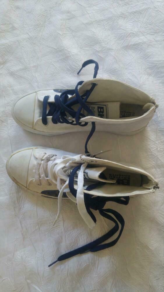 Chaussures Baskets British Knights blanc / navy t 39, Enlèvement ou Envoi, Porté
