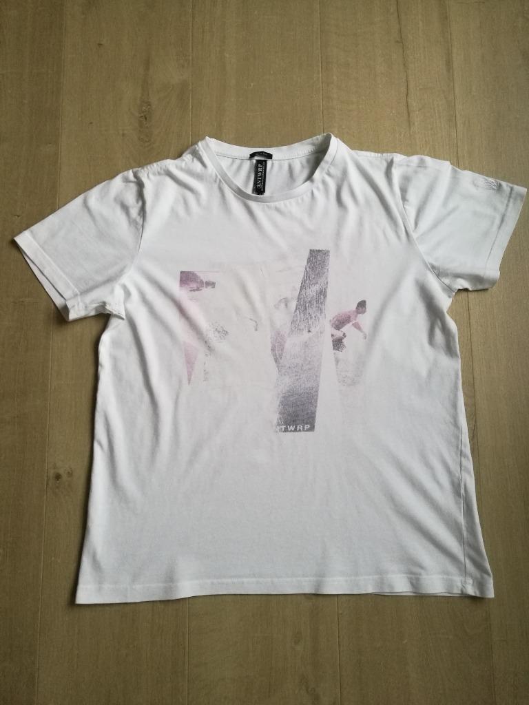 T-shirt (Antwrp, wit, maat M), Maat 48/50 (M), Wit, Ophalen of Verzenden, Antwrp