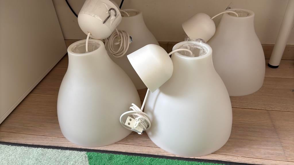 Ikea Melody hanglampen, Ophalen, Kunststof, Gebruikt, Suspendu