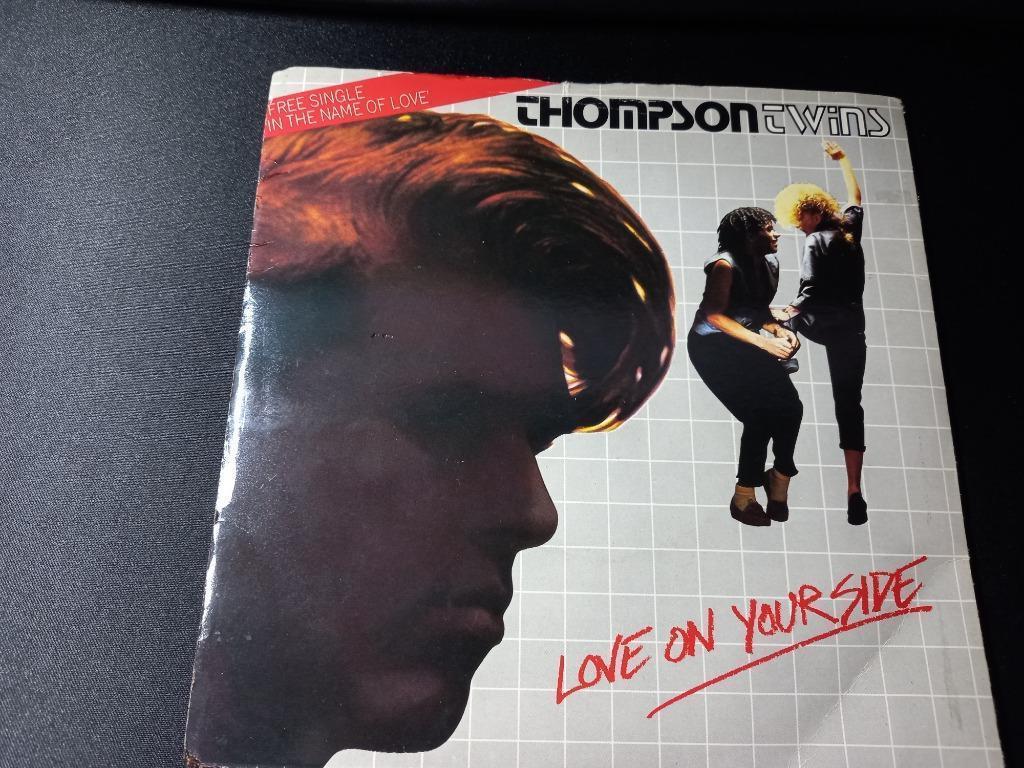 Thompson Twins – Love On Your Side : 2 x Vinyl, 7 = N/m, Enlèvement ou Envoi, Comme neuf, Pop