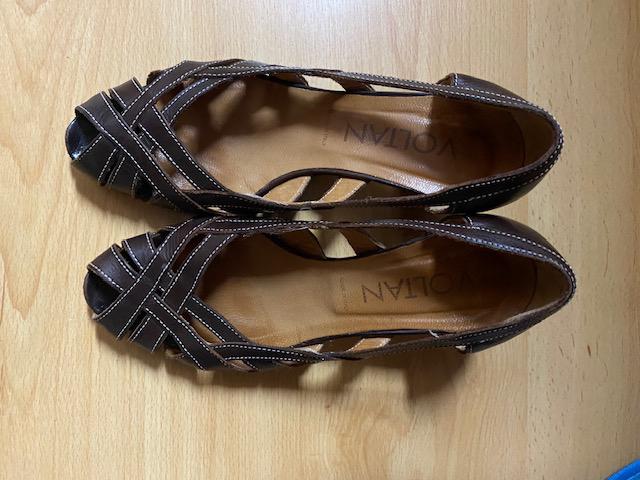 Voltan schoenen met kleine hak, Bruin, Voltan, Ophalen of Verzenden, Zo goed als nieuw