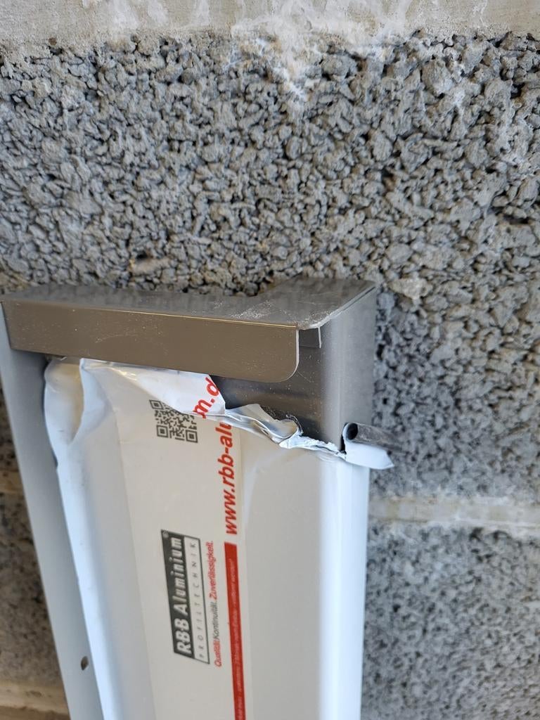 Seuil de porte en alu Ral 7039, Bricolage & Construction, Enlèvement ou Envoi, Comme neuf