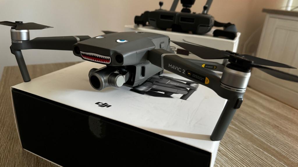 Dji Mavic 2 zoom + vele accessoires, Ophalen, Gebruikt