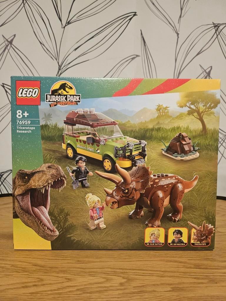 Lego Jurassic Park 76959 Triceratops Research [nieuw], Kinderen en Baby's, Speelgoed | Duplo en Lego, Ophalen of Verzenden, Nieuw