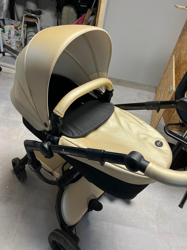 Kinderwagen mima xari, Gebruikt, Met reiswieg, Ophalen, Kinderwagen