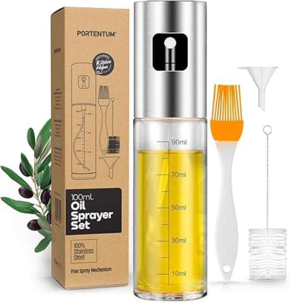 roestvrijstalen olijfolie spuitfles | 100ml | Nieuw, Overige materialen, -, Verzenden, -