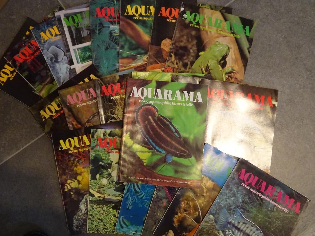 Aquarama tijdschrift, Boeken, Dieren en Huisdieren, Ophalen, Gelezen, Vissen
