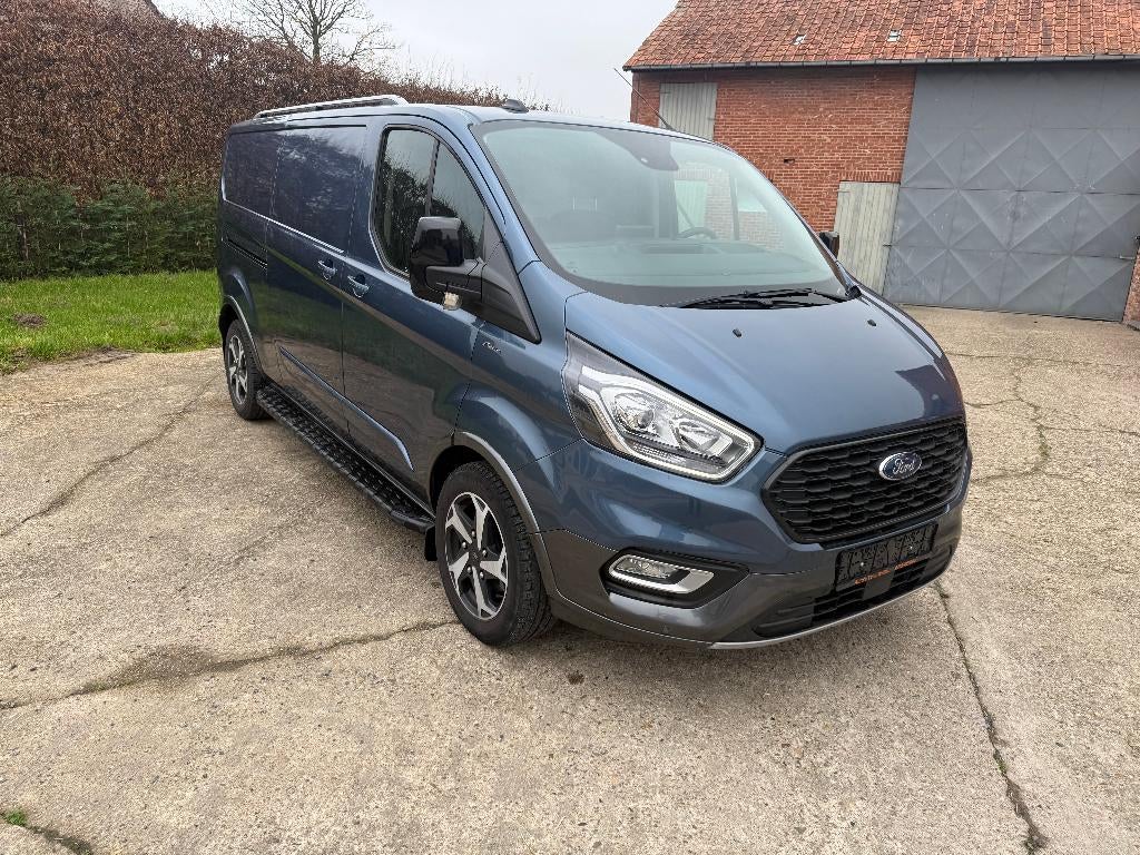 FORD TRANSIT CUSTOM ACTIVE, Auto's, Ford, 4 cilinders, Blauw, 2145 kg, Diesel