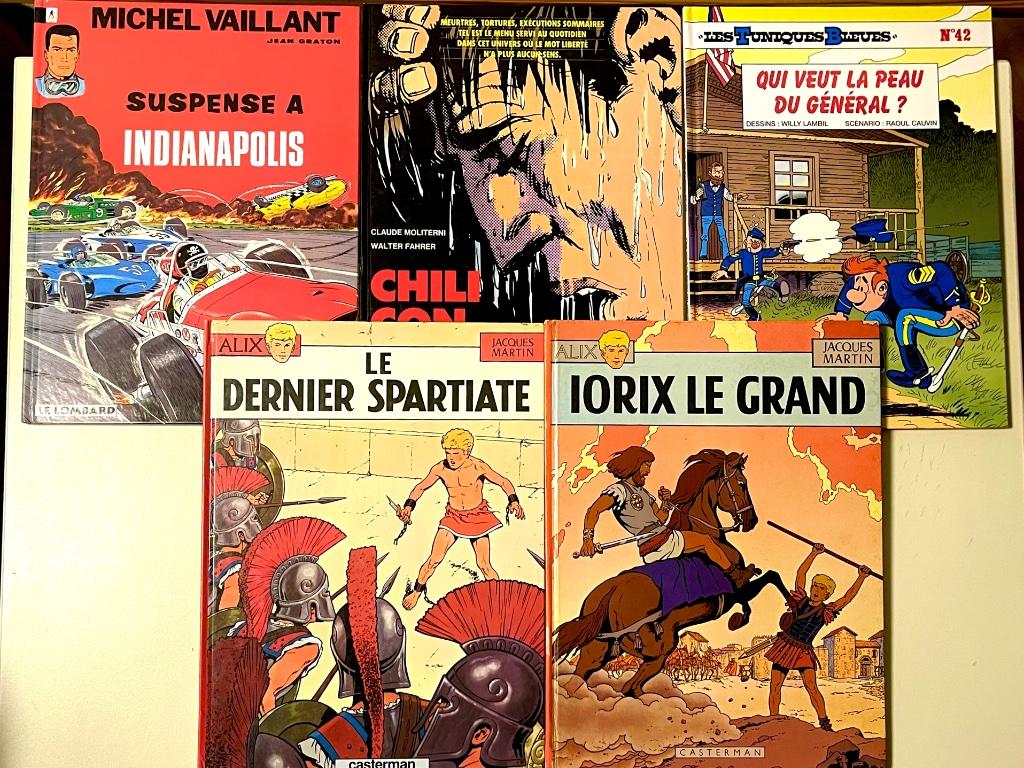 BD - Lot de 5 BD - État neuf > à d’occasion, Livres, Plusieurs BD, Enlèvement ou Envoi, Comme neuf