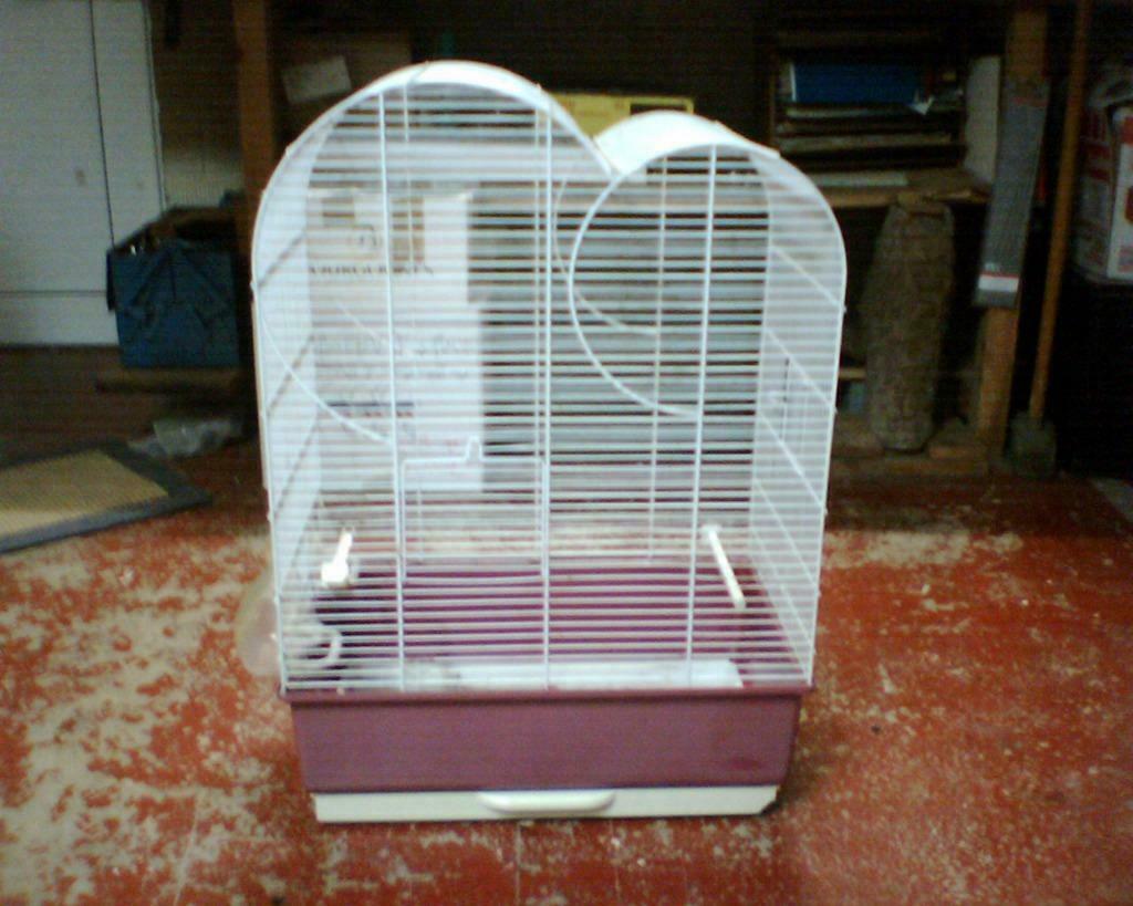 cage pour oiseau, Animaux & Accessoires, Enlèvement ou Envoi, Comme neuf, Métal, Cage à oiseaux