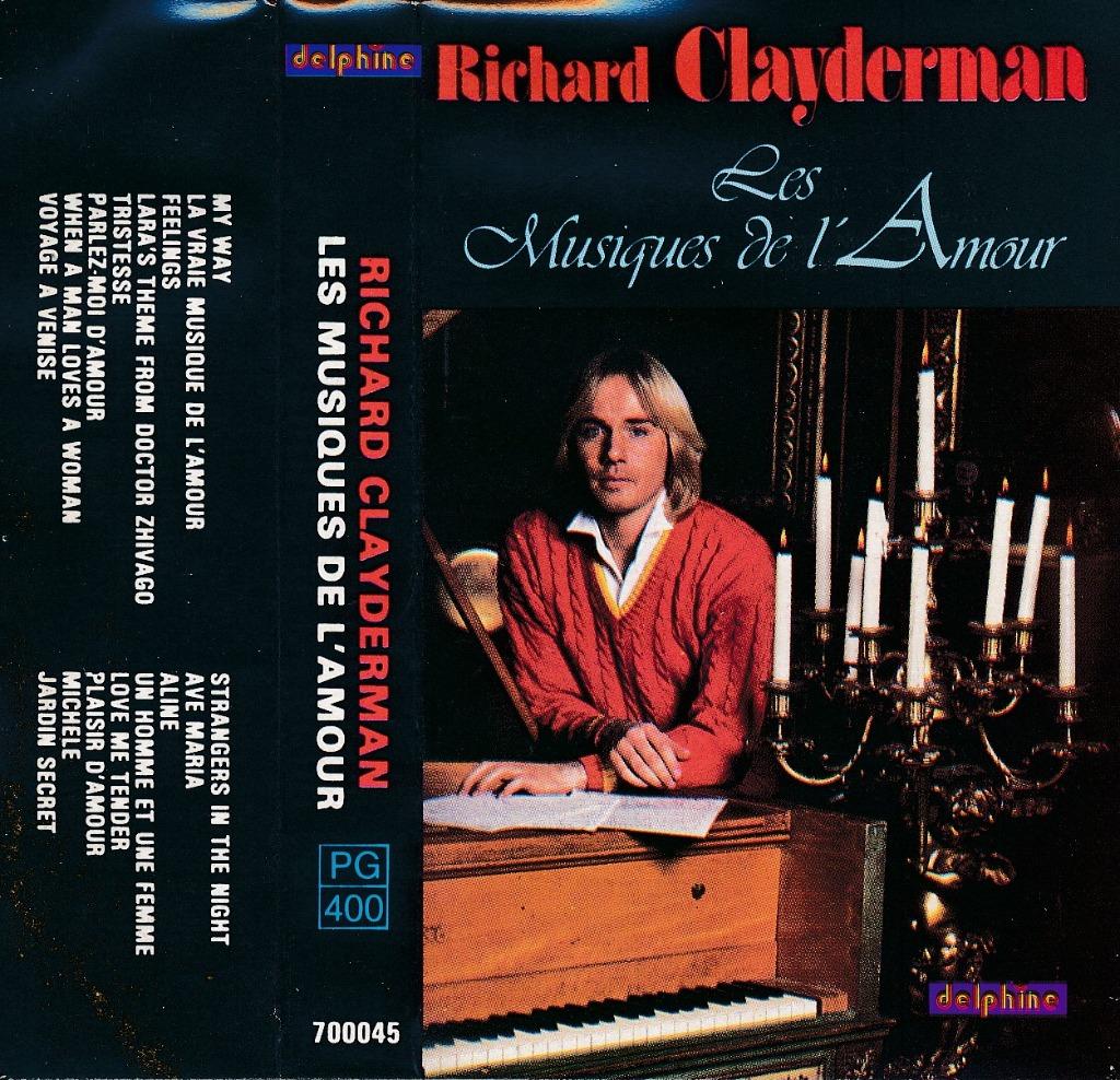 Music cassette: Les musiques de l'amour - Richard Clayderman, Cd's en Dvd's, Cassettebandjes, 1 bandje, Ophalen of Verzenden, Zo goed als nieuw