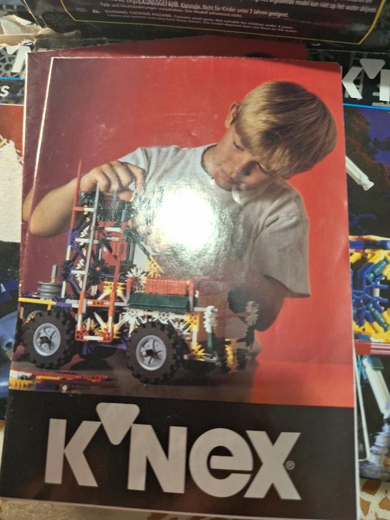K'NEX BOUWSYSTEEM  693 bouwelementen, Ophalen, Zo goed als nieuw, Bouwen