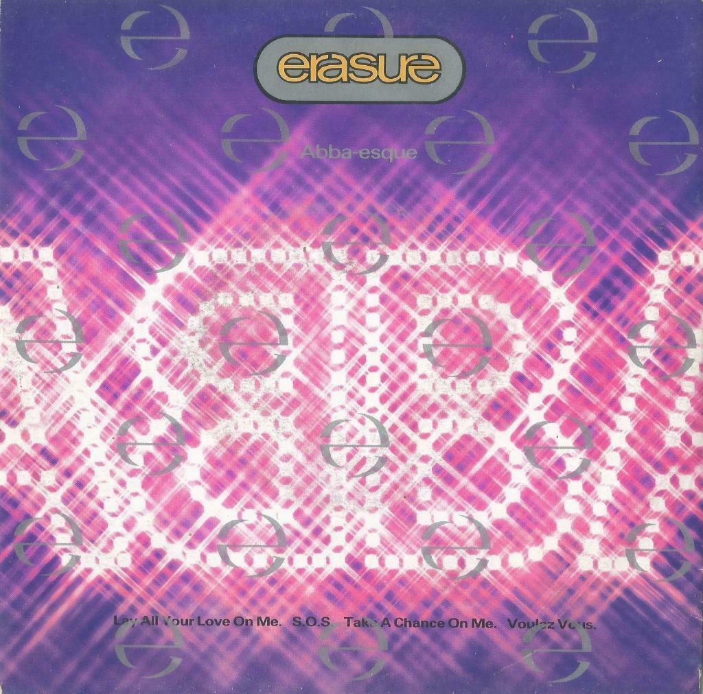 Erasure – Lay all your love on me / S.O.S. + 2 – Single - EP, EP, Ophalen of Verzenden, Gebruikt, Pop