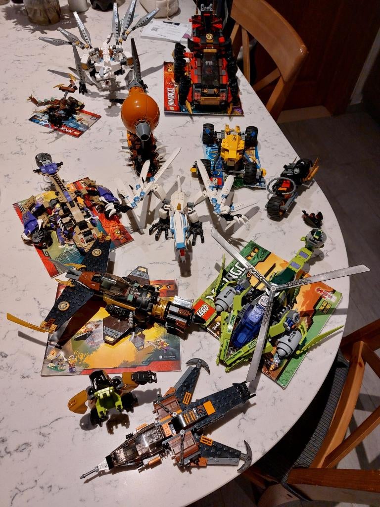 lego ninja shima etc weg wegens stopzetting, Ophalen, Gebruikt, Lego