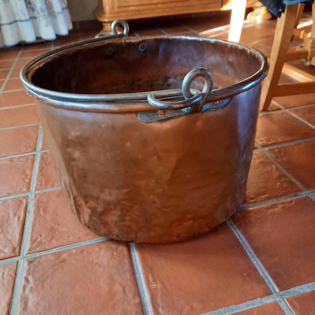 koperen ketel, Ophalen, Koper