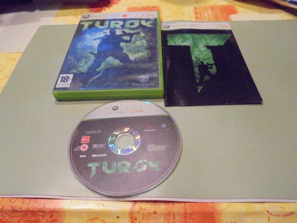 Xbox 360 Turok (CIB), Games en Spelcomputers, Games | Xbox 360, Gebruikt, Vanaf 18 jaar, Vechten, 1 speler