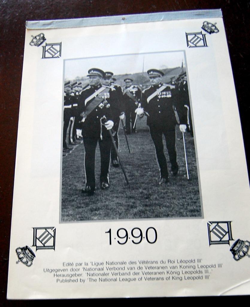 almanak leopold 3, Verzamelen, Militaria | Algemeen, Ophalen, Overige soorten, Boek of Tijdschrift