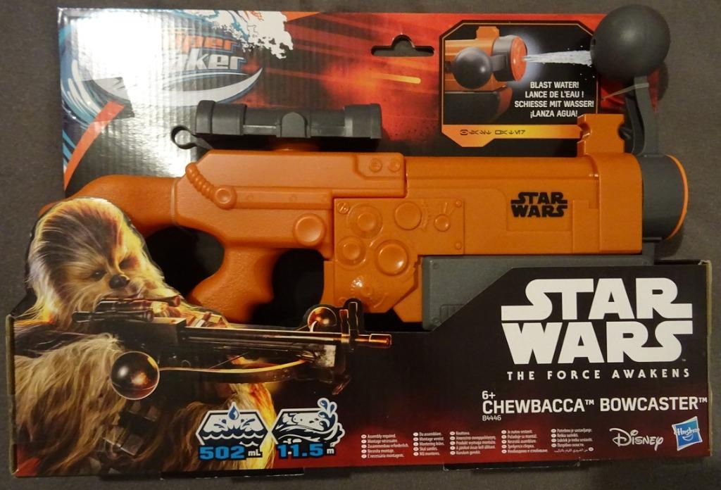 Nerf Super Soaker Chewbacca Bowcaster - waterpistool (nieuw), Kinderen en Baby's, Ophalen of Verzenden, Nieuw
