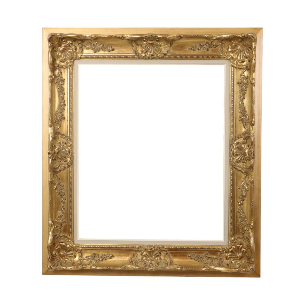 Fraaie Bladgoud Barok Stijl Lijst Klassiek Kader 84x74cm, Gebruikt, Ophalen of Verzenden, Nvt, 75 cm of meer