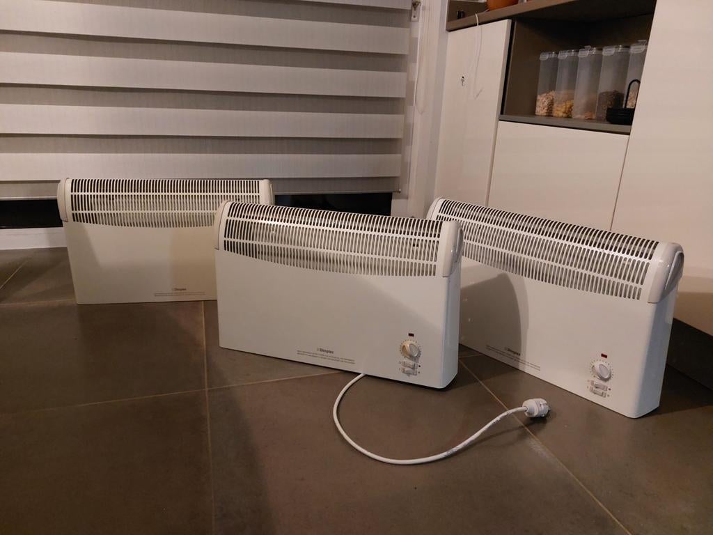 3 elektrische verwarmingstoestellen, Ophalen