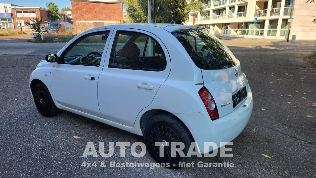Micra | 1ste Eig. | LEZ OK | Keuring + garantie, Auto's, Nissan, Voorwielaandrijving, 4 cilinders, Wit, Euro 4