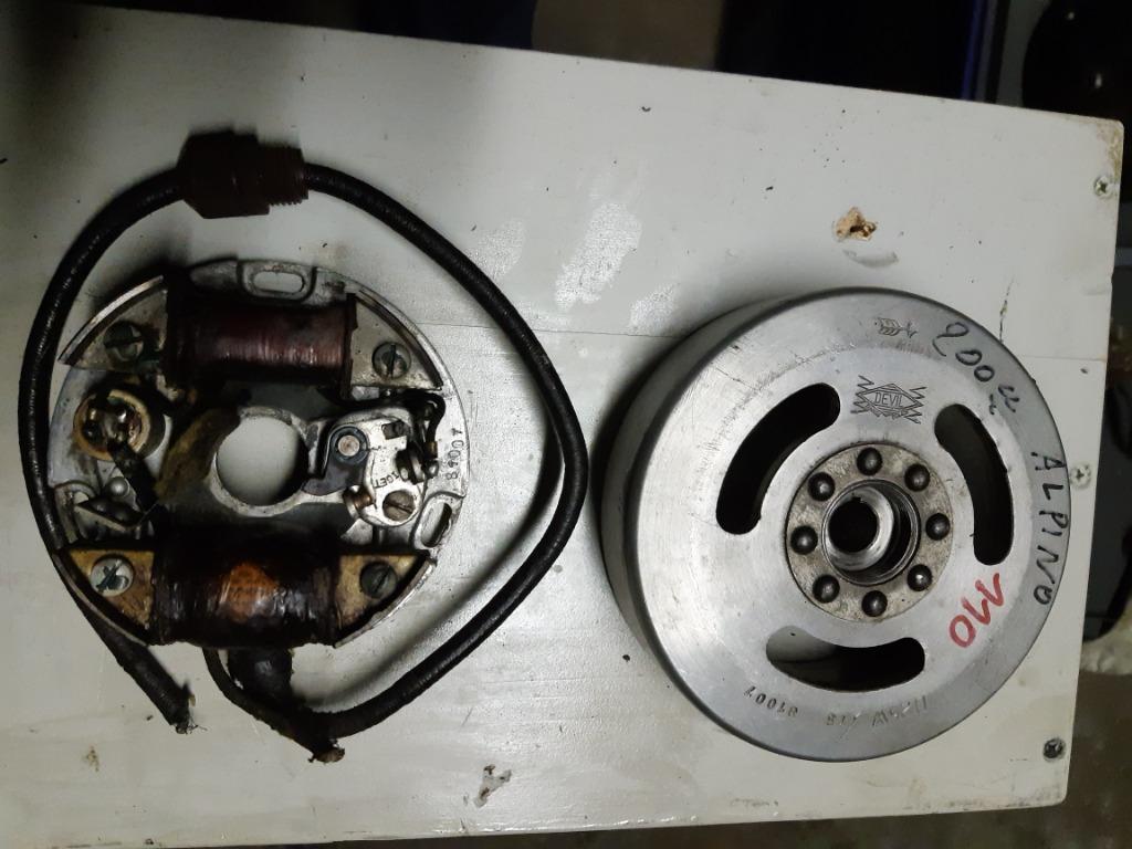 Vliegwielontsteking DEVIL, Motoren, Onderdelen | Oldtimers, Gebruikt, Ophalen of Verzenden