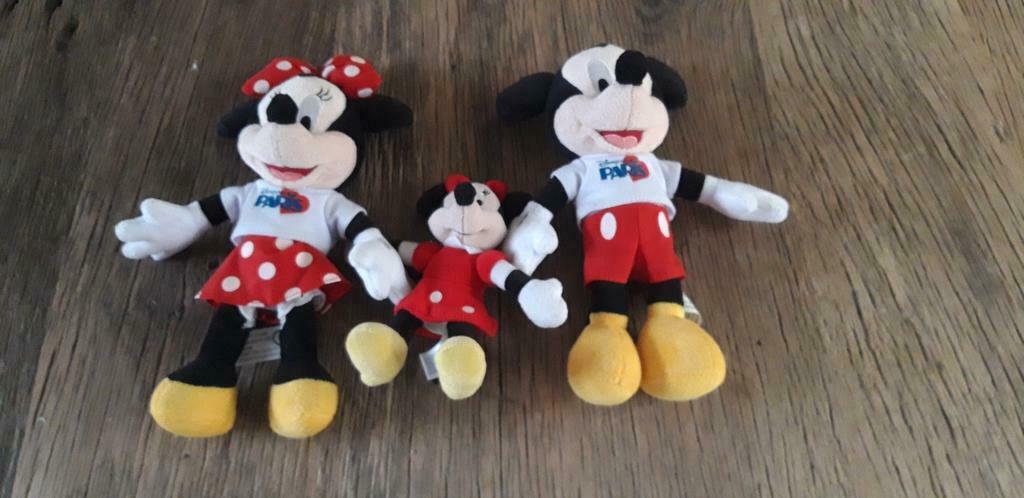 Disneyland Parijs Mickey, Minnie and little Minnie, Ophalen of Verzenden, Nieuw
