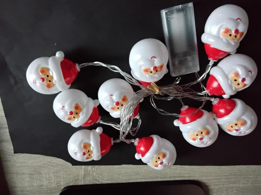 10 Pères Noël illuminés., Enlèvement ou Envoi, Neuf