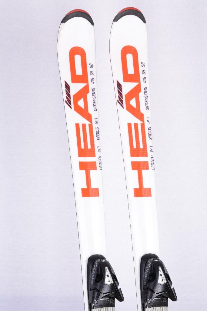 77 117 127 137 skis pour enfants HEAD SUPERSHAPE TEAM, Carving, Enlèvement ou Envoi, Skis, Utilisé