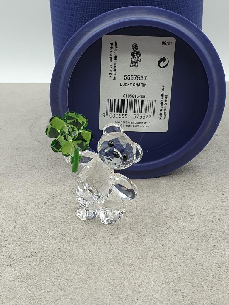 Swarovski Kris beer: Geluksbrenger 5557537., Verzamelen, Swarovski, Ophalen of Verzenden, Zo goed als nieuw