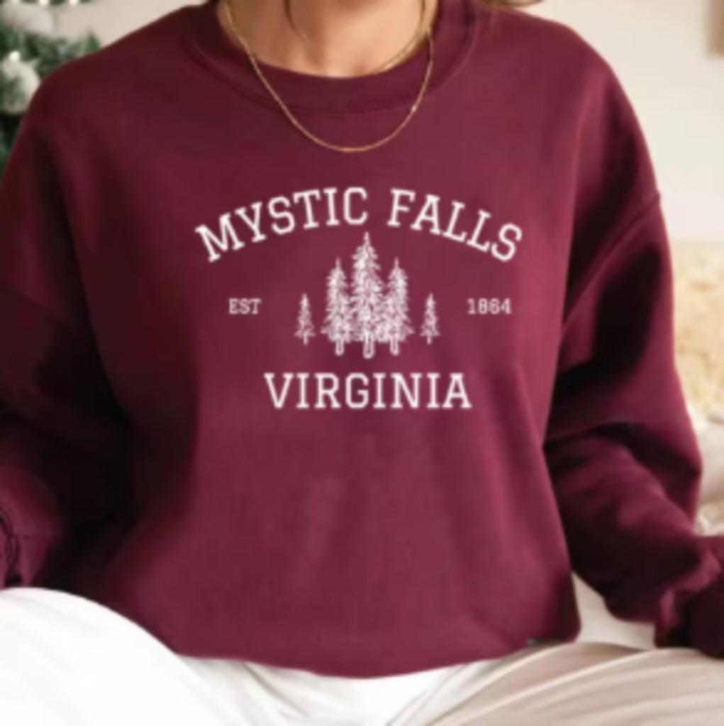 Pull de luxe pour femme Mystic Falls Virginia, Enlèvement ou Envoi, Neuf, Taille 38/40 (M)