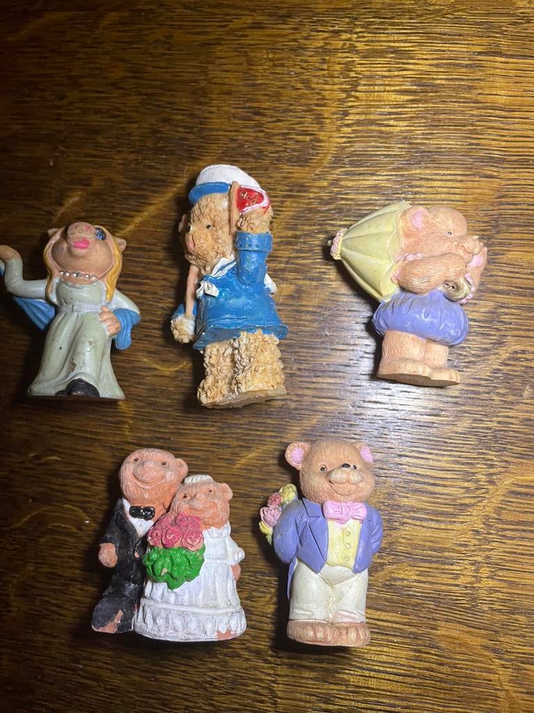 5 BROCANTE BEELDJES, Ophalen of Verzenden