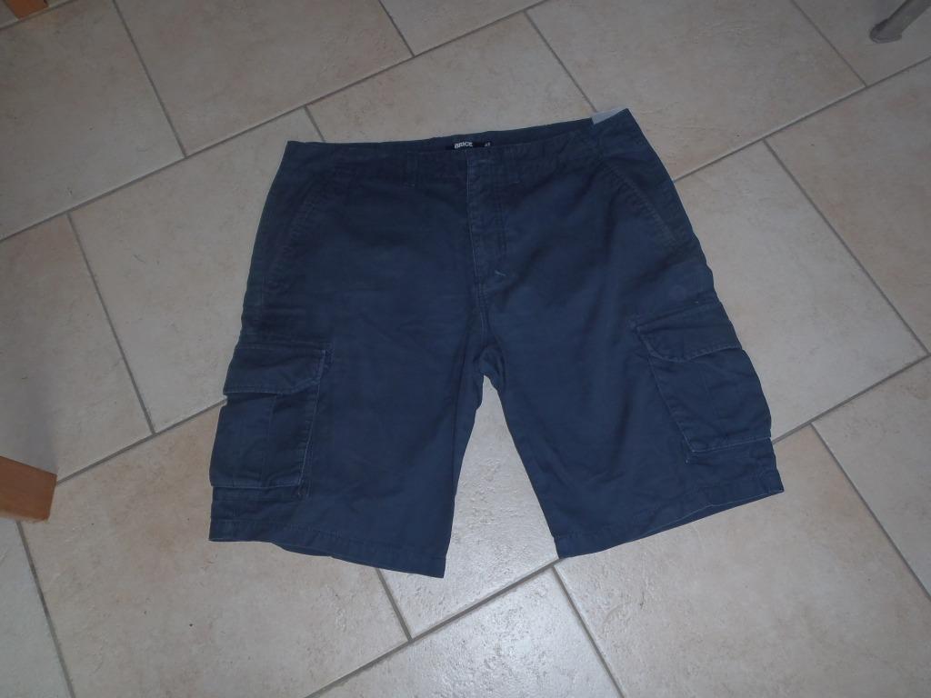 blauwe shorts voor heren maat 42, Kleding | Heren, Broeken en Pantalons, Zo goed als nieuw, Blauw, Ophalen of Verzenden