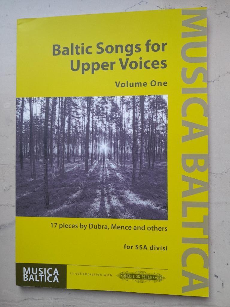 Baltic Songs for upper Voices, Musique & Instruments, Partitions, Enlèvement ou Envoi, Neuf, Chœur