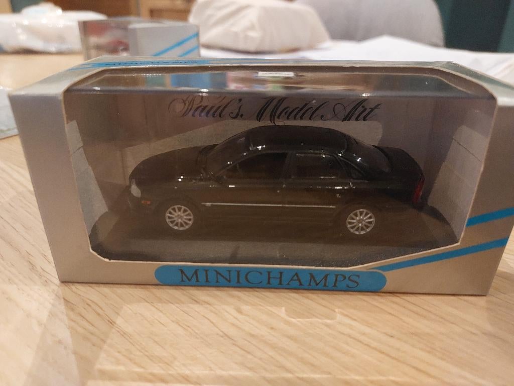 Minichamps Ford Scorpio Saloon 1995 black 1/43, Ophalen of Verzenden, Nieuw, Auto, MiniChamps