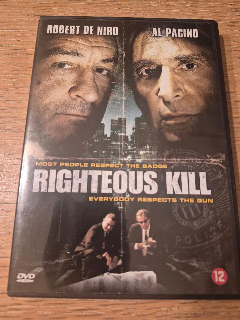 Dvd Righteous Kill, CD & DVD, DVD | Thrillers & Policiers, À partir de 12 ans, Enlèvement ou Envoi, Comme neuf, Thriller d'action