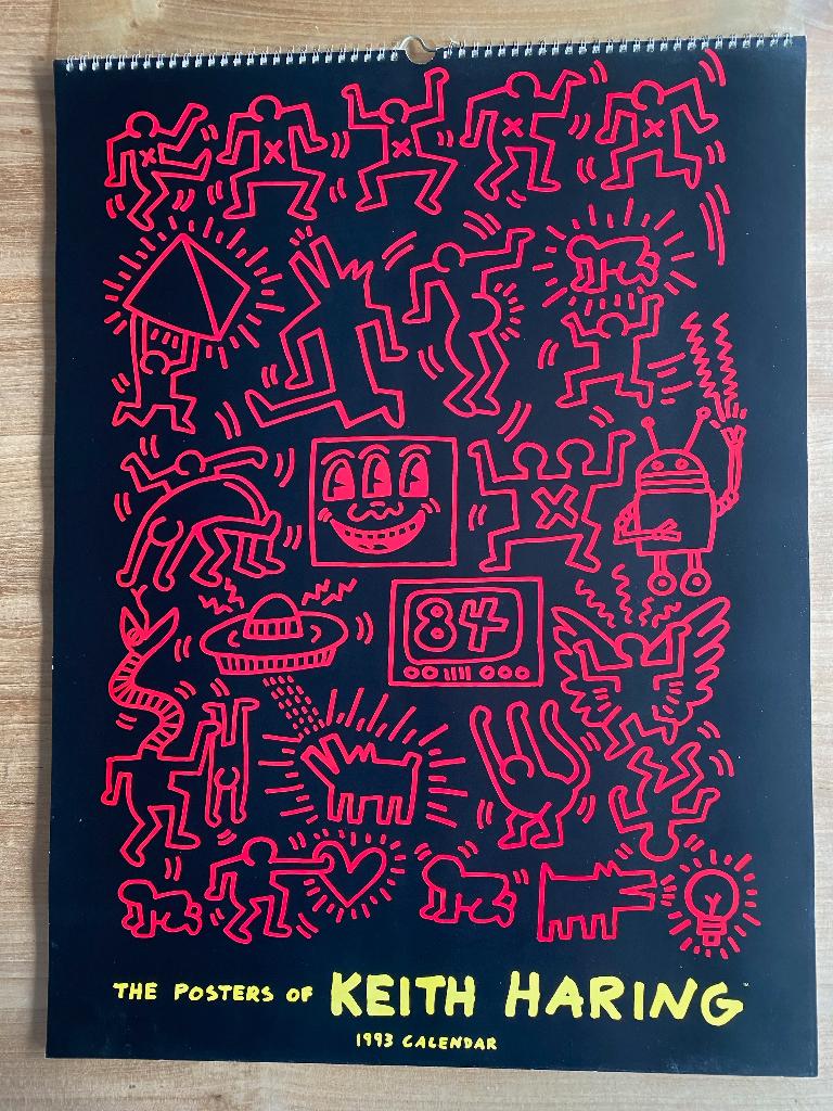 Keith Haring poster kalender 1993, Ophalen