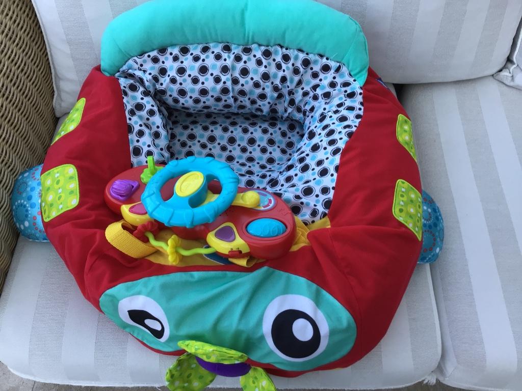 Speelgoed : Zitkussen  PlayGro, Kinderen en Baby's, Ophalen, Zo goed als nieuw, Auto