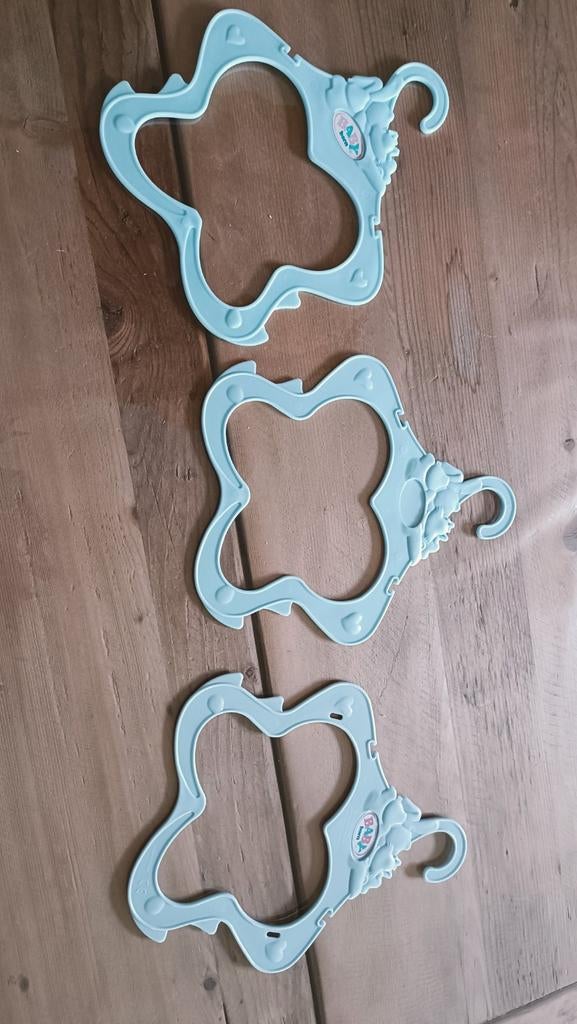 3 baby Born kapstokjes, zie foto's, Kinderen en Baby's, Speelgoed | Poppen, Ophalen of Verzenden, Zo goed als nieuw