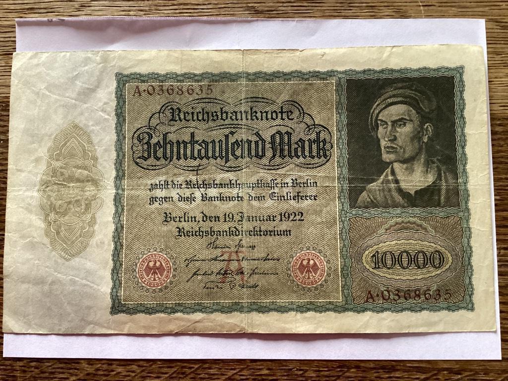 Bankbiljetten Duitsland, Ophalen of Verzenden, Duitsland, Los biljet