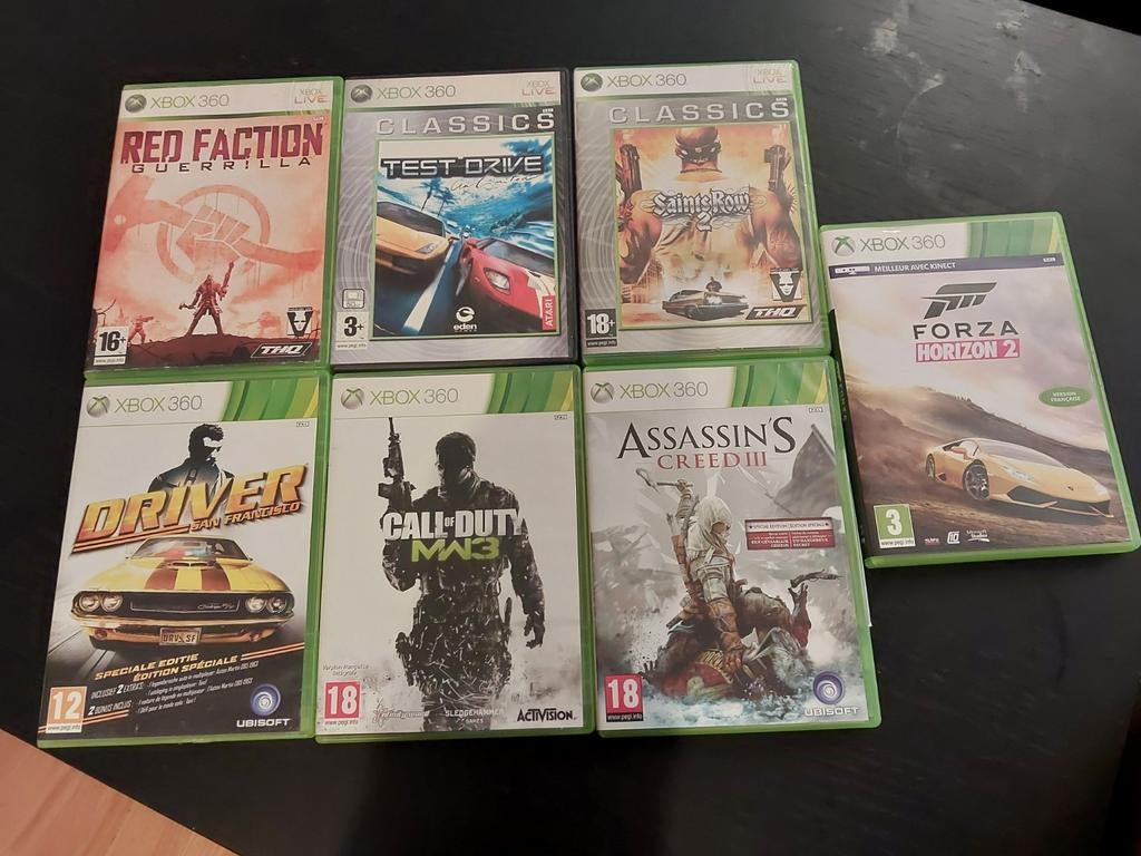 Jeux Xbox 360, Ophalen, Gebruikt