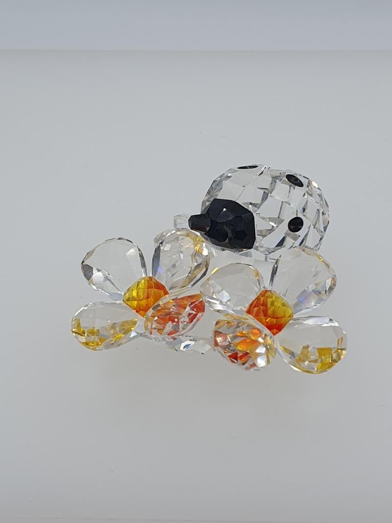 Swarovski Lieveheersbeestje op bloem., Verzamelen, Ophalen of Verzenden, Zo goed als nieuw