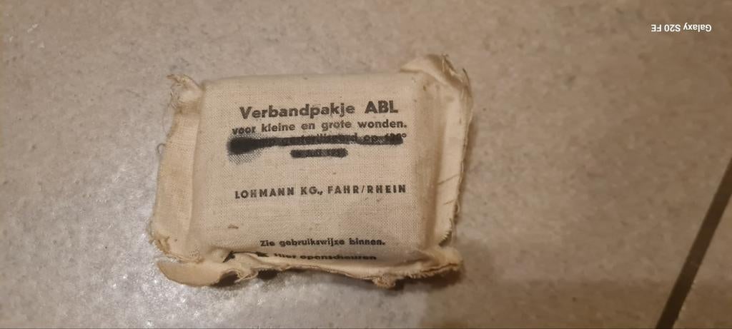 Verbandpakje ABL, Verzenden