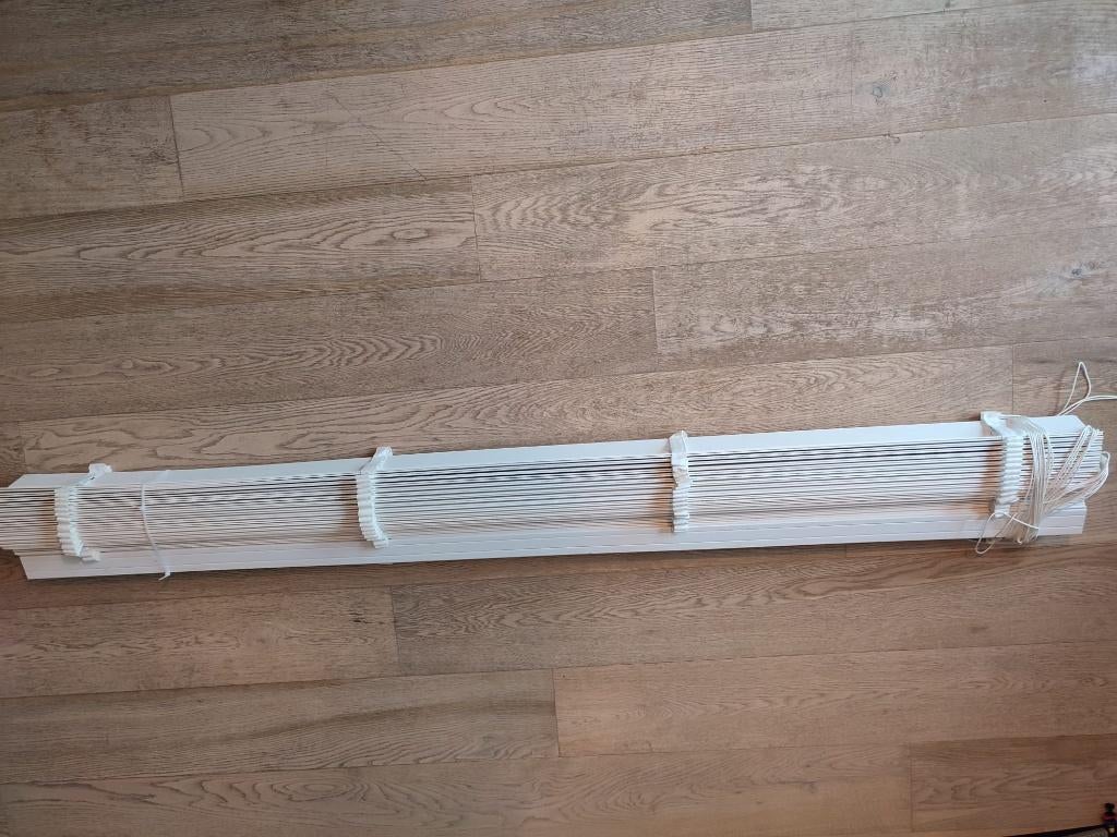 Jaloezieën, Ophalen, Wit, 150 tot 200 cm, 200 cm of meer