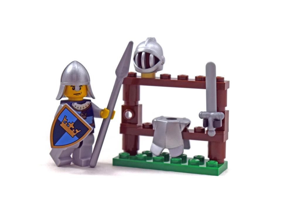 LEGO Kasteel Castle Fantasy Era 5615 The Knight, Ophalen of Verzenden, Zo goed als nieuw, Complete set, Lego