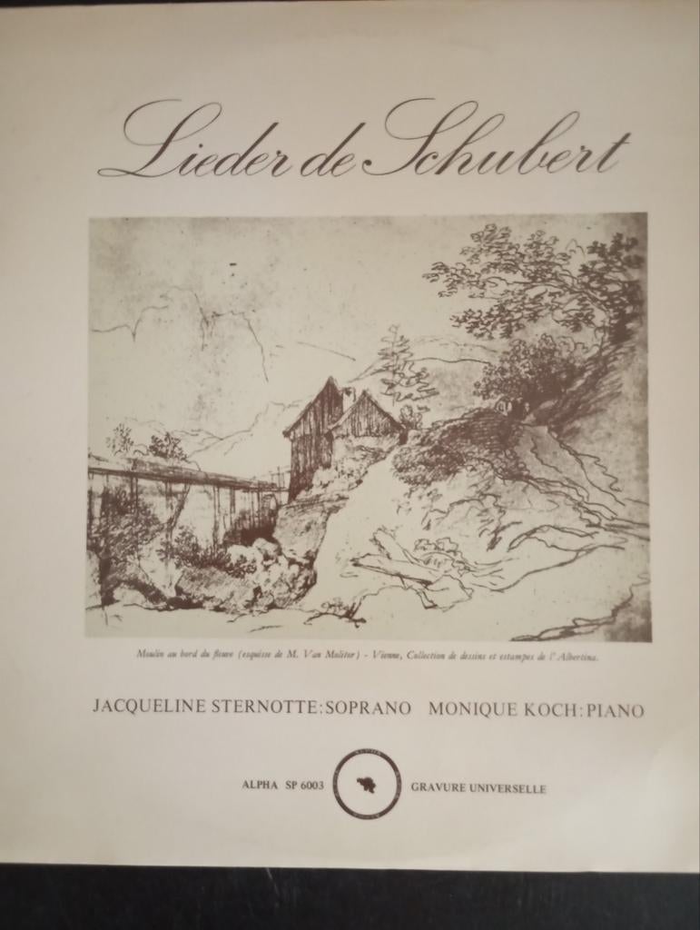 Lieder der Schubert, Ophalen of Verzenden, Gebruikt